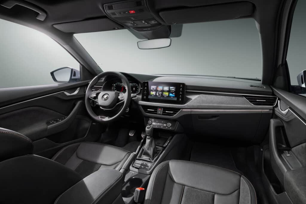 Nový interiér vozů Škoda Scala a Kamiq. Foto: Škoda