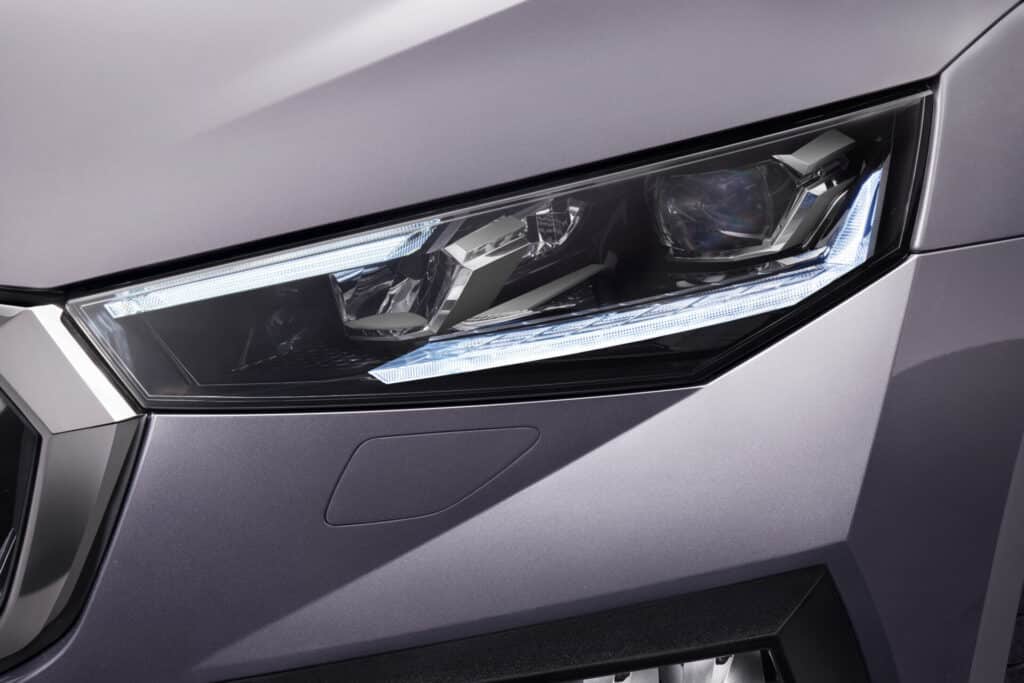 Nová, tedy modernizovaná Škoda Scala 2023. Foto: Škoda