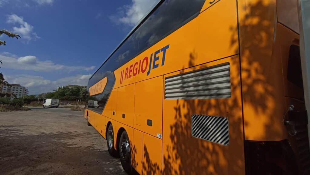 RegioJet představil nové autobusy Fun&Relax. Foto: ČRzprávy.cz