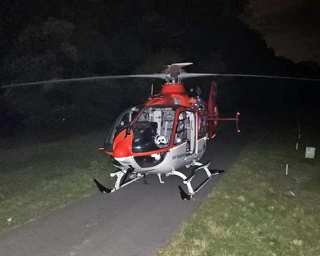 Tragická nehoda čtyřkolky v Kojetíně. Zasahovali záchranáři i hasiči. Foto: ZZS