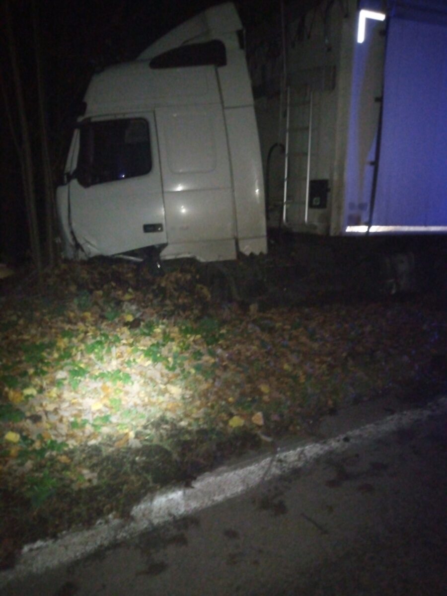 Vážná nehoda auta a kamionu u Dvora Králové. Foto: HZS