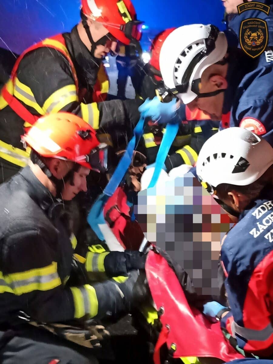 Velké množství nehod řešili hasiči na Zlínsku. Foto: HZS