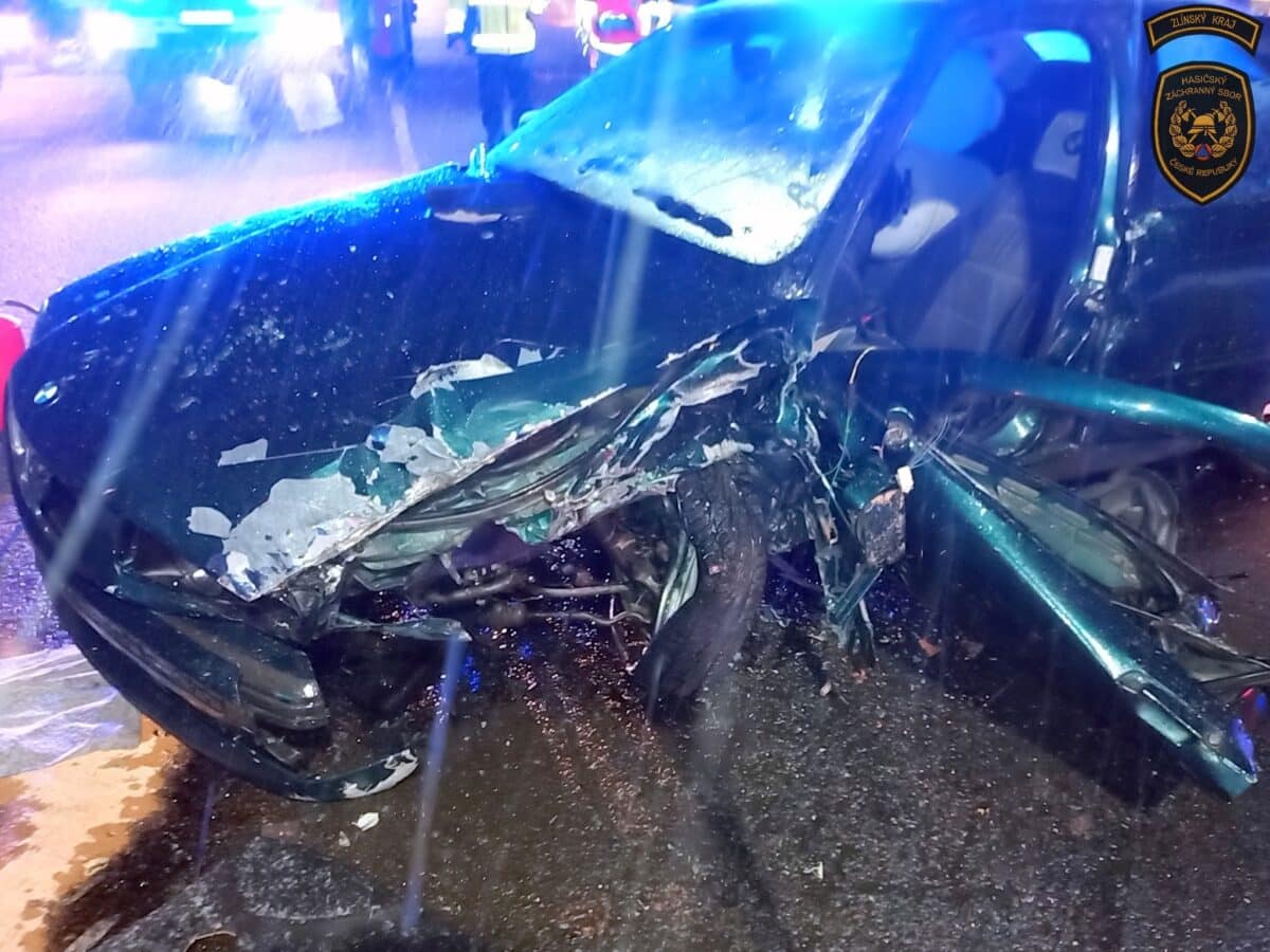 Velké množství nehod řešili hasiči na Zlínsku. Foto: HZS