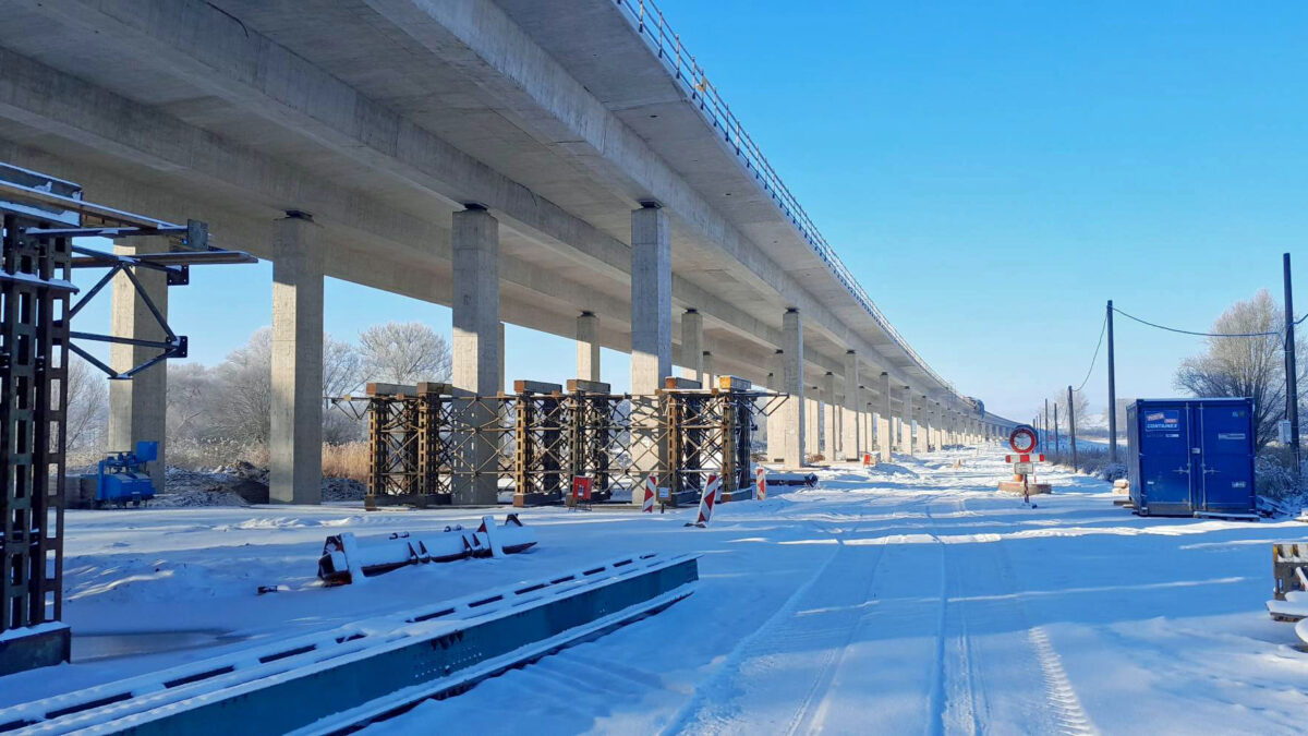 Most na dálnici D6 u Krupé na Rakovnicku. Foto: FB/Dálnice D6