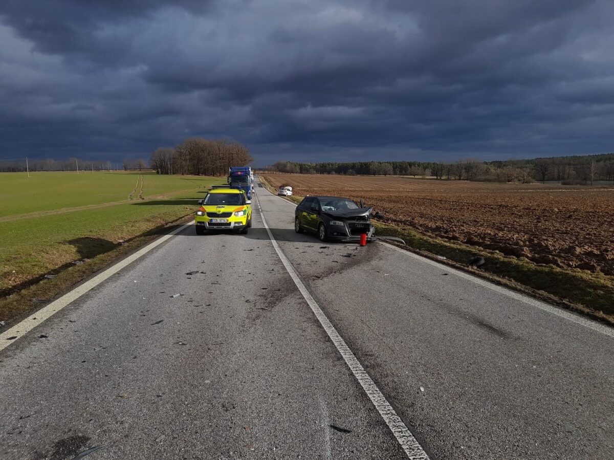 Tragická nehoda u Vranína. Foto: HZS