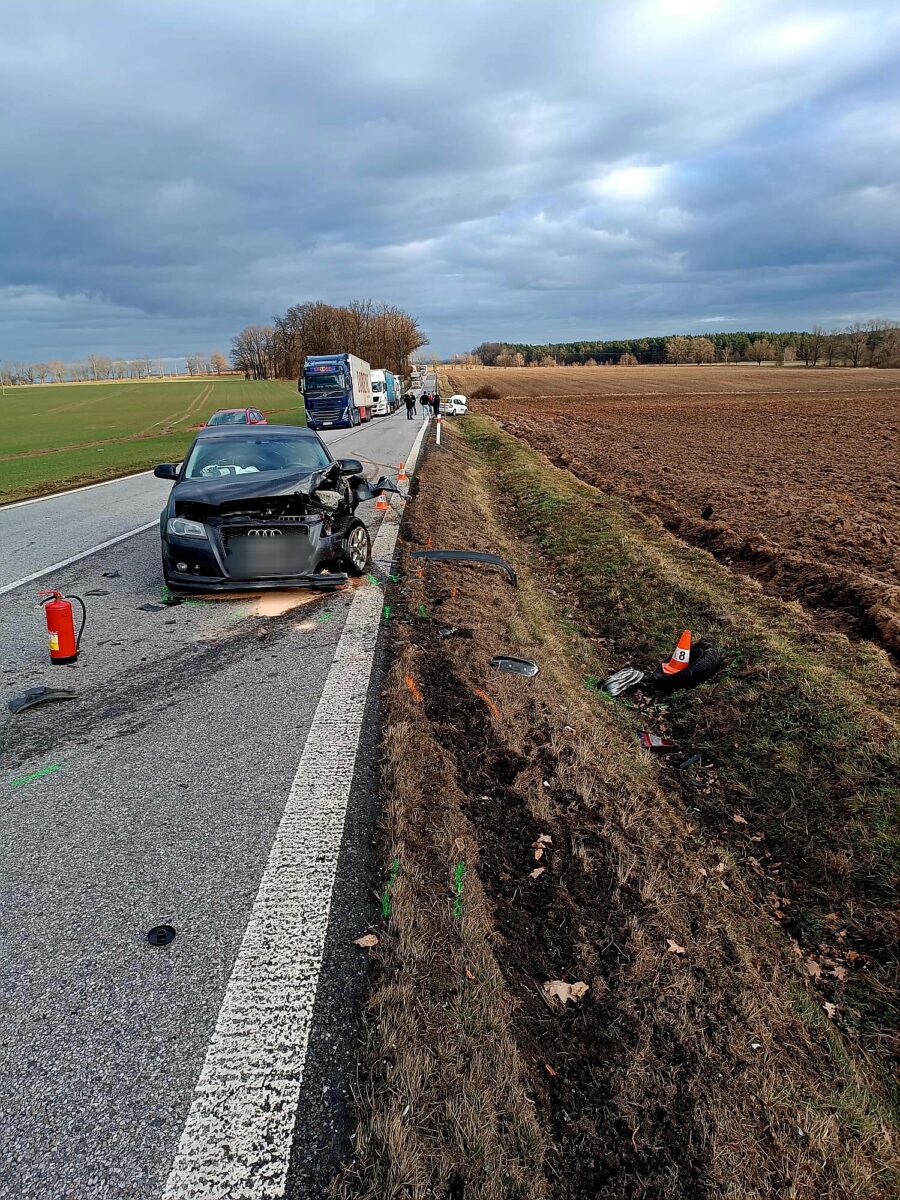 Tragická nehoda u Vranína. Foto: HZS