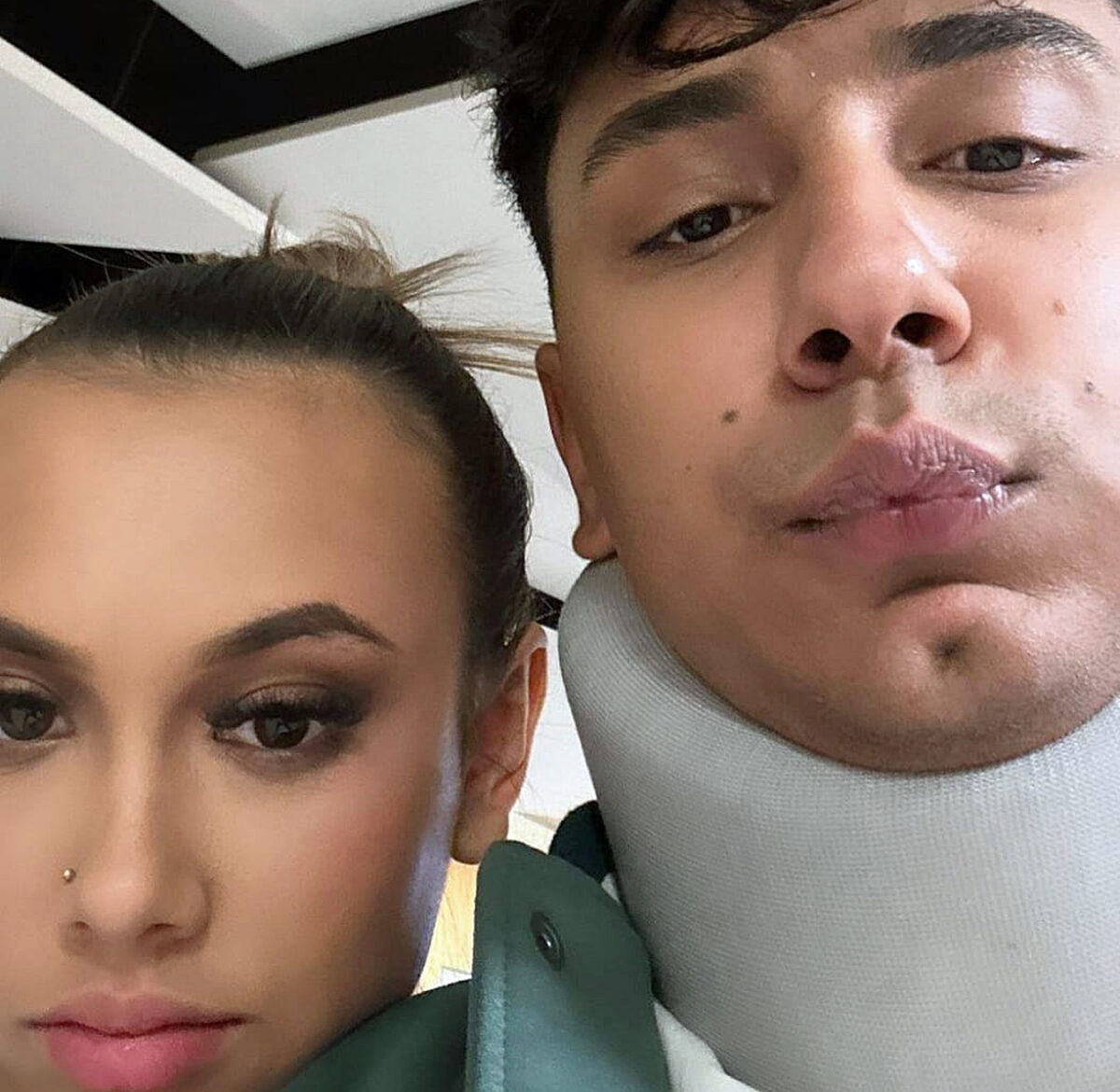 Marsell Bendig měl nehodu na dálnici. Foto: IG