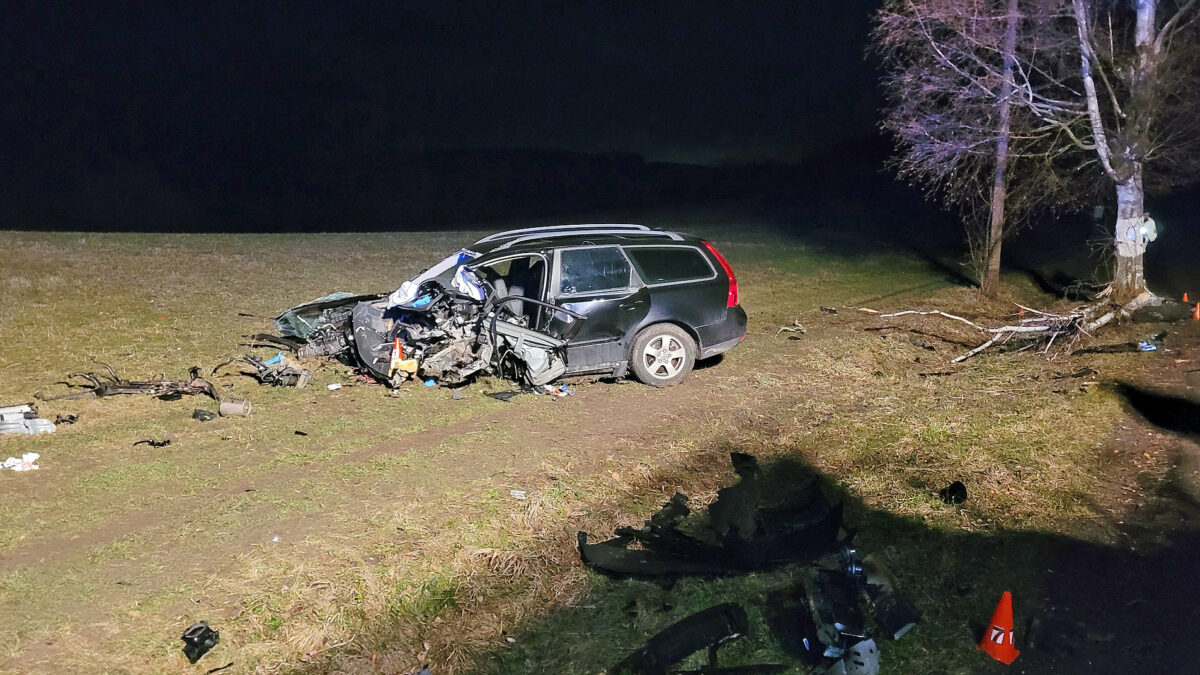 Pondělní tragická nehoda v Novém Jičíně. Foto: HZS