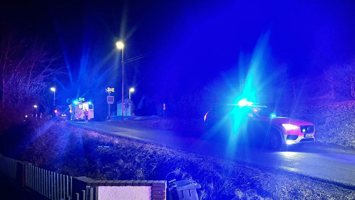 Vlak u Vraného nad Vltavou srazil ženu, přišla o nohu. Foto: ASČR