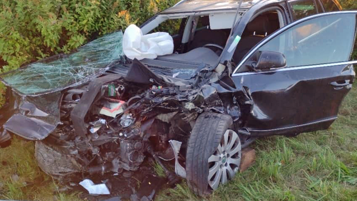 Vážná nehoda u Koclířova. Foto: HZS