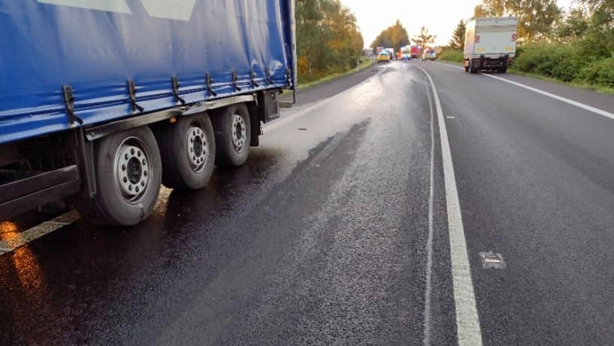 Vážná nehoda u Koclířova. Foto: HZS