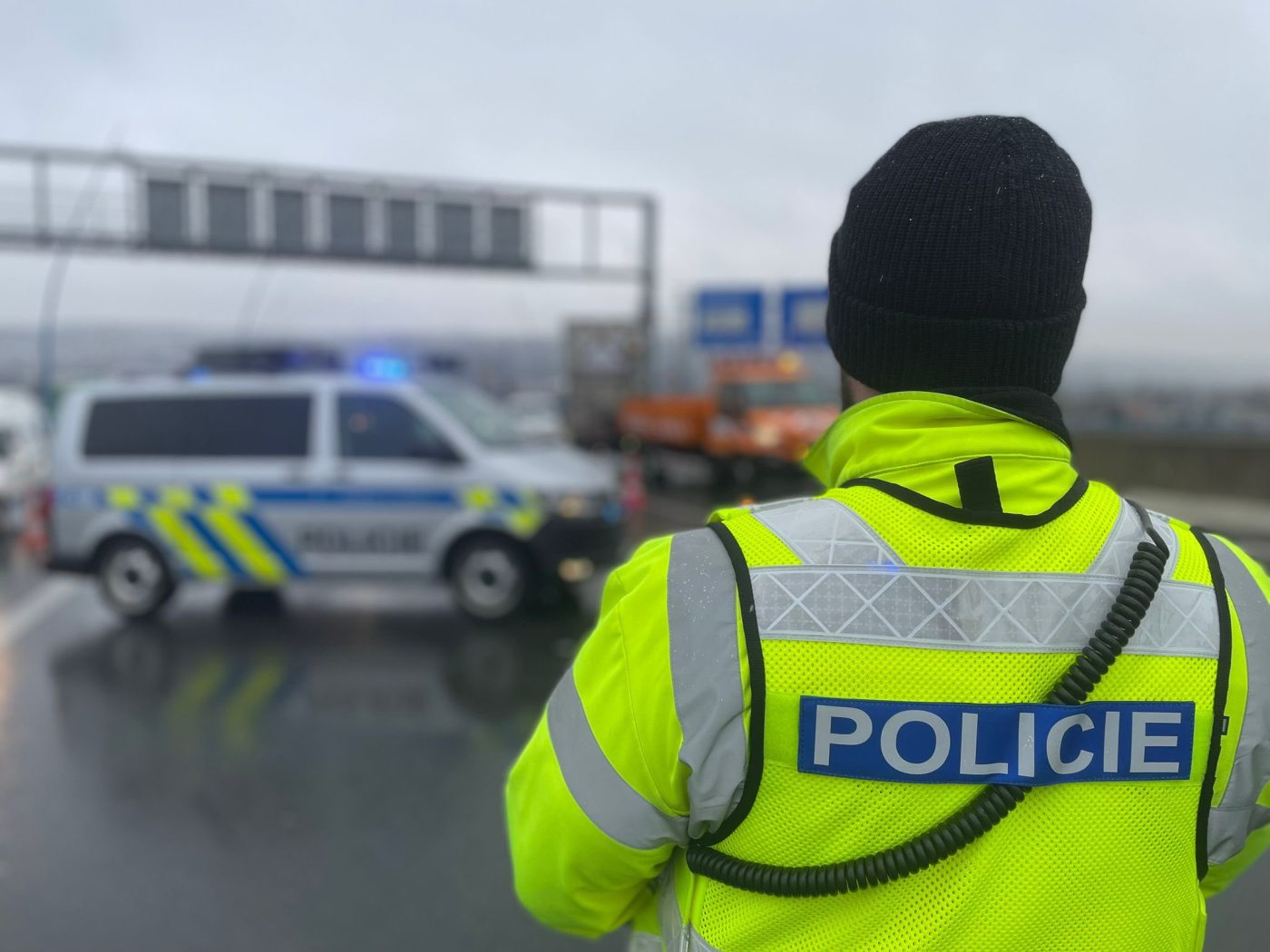 Komořanský tunel na Pražském okruhu je uzavřený. 