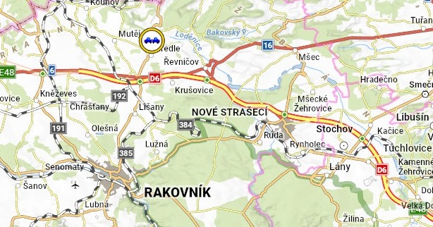 Nehoda auta na Rakovnicku. Foto: HZS