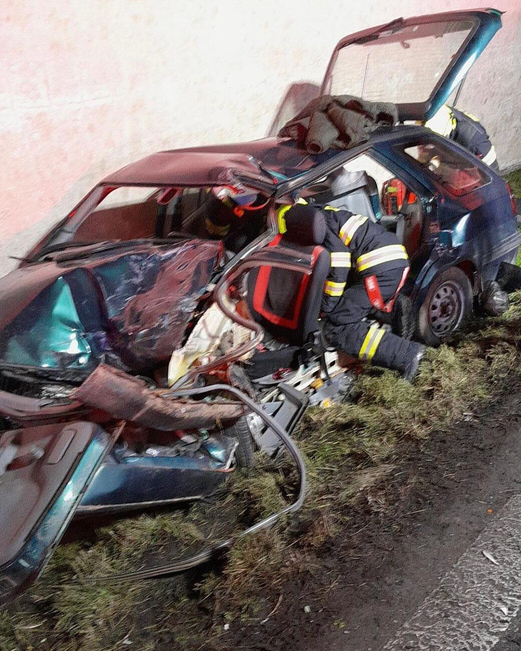 Vážná nehoda u Kutné Hory. Foto: HZS