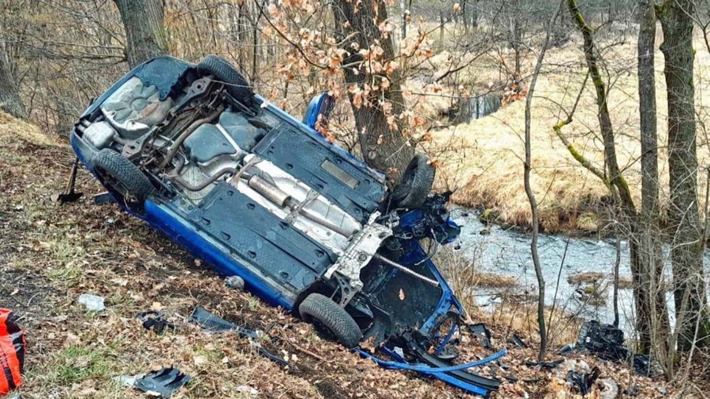 Nehoda na Domažlicku. Foto: HZS