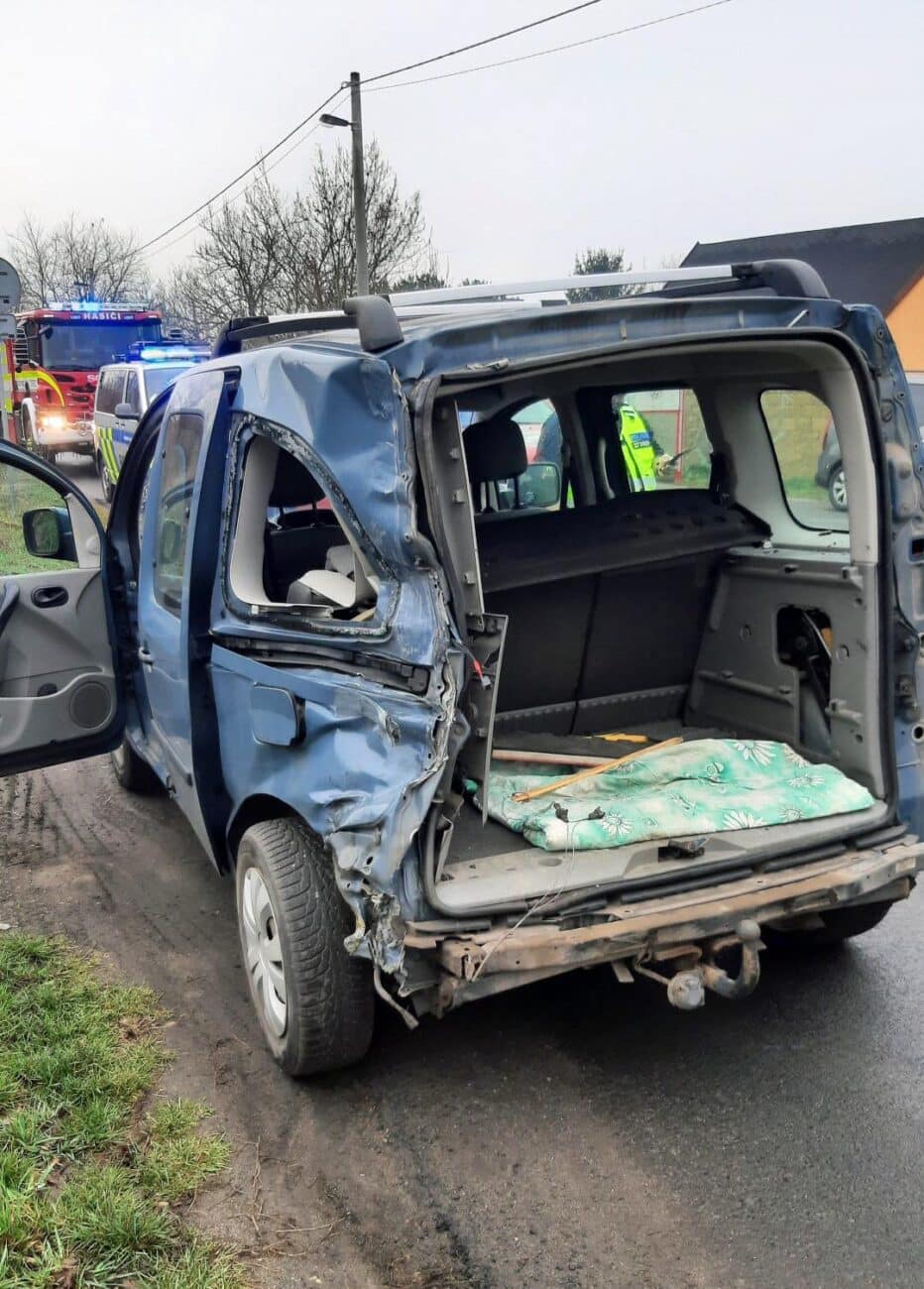 Železniční nehoda v Mělníku. Foto: SŽ