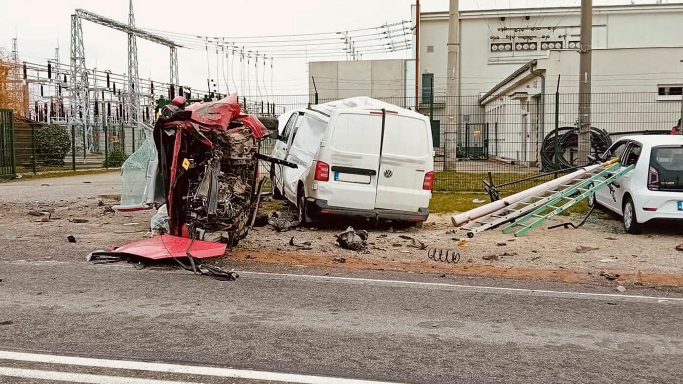 Tragická nehoda v Myjavě. Foto: PSR