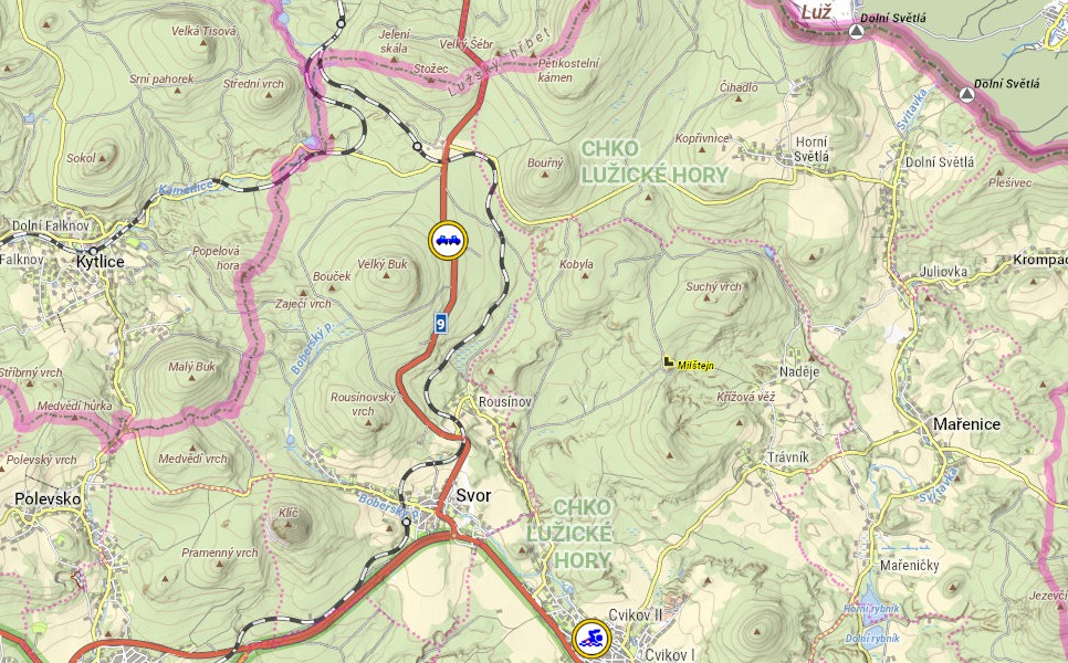 Tragická nehoda nedaleko Nové Huti. Foto: HZS