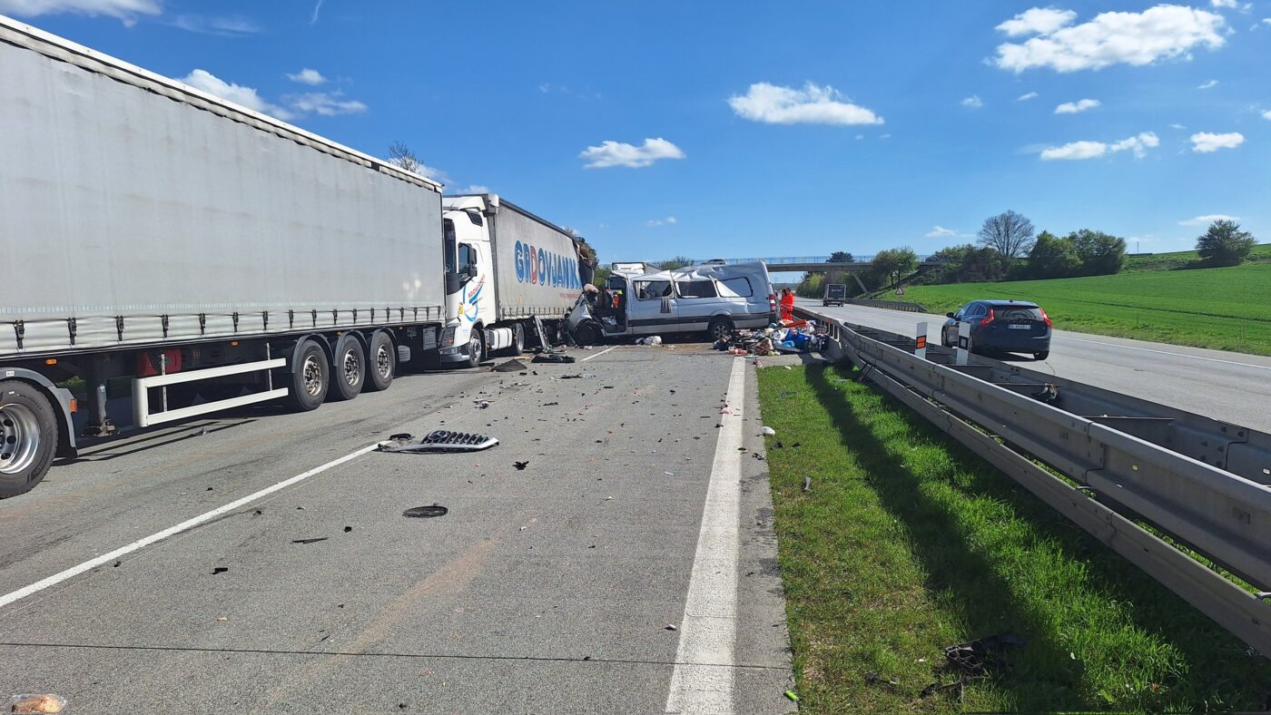 Tragická nehoda na dálnici D2.