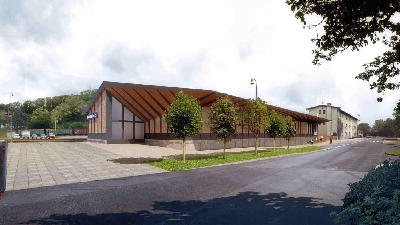 Budoucí nové nádraží v Mladé Boleslavi. Zdroj: SŽ