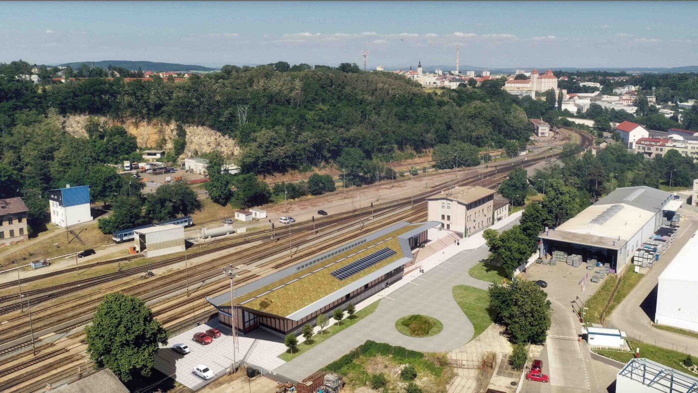 Nové hlavní nádraží v Mladé Boleslavi. Zdroj: SŽ
