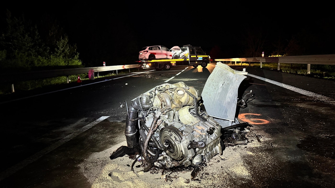Tragická nehoda u Kovanice u Poděbrad. Foto: Pozary.cz