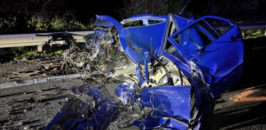 Tragická nehoda u Kovanice u Poděbrad. Foto: Pozary.cz