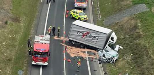 Vážná nehoda u Trstěnic na Tachovsku. Foto: ZZS