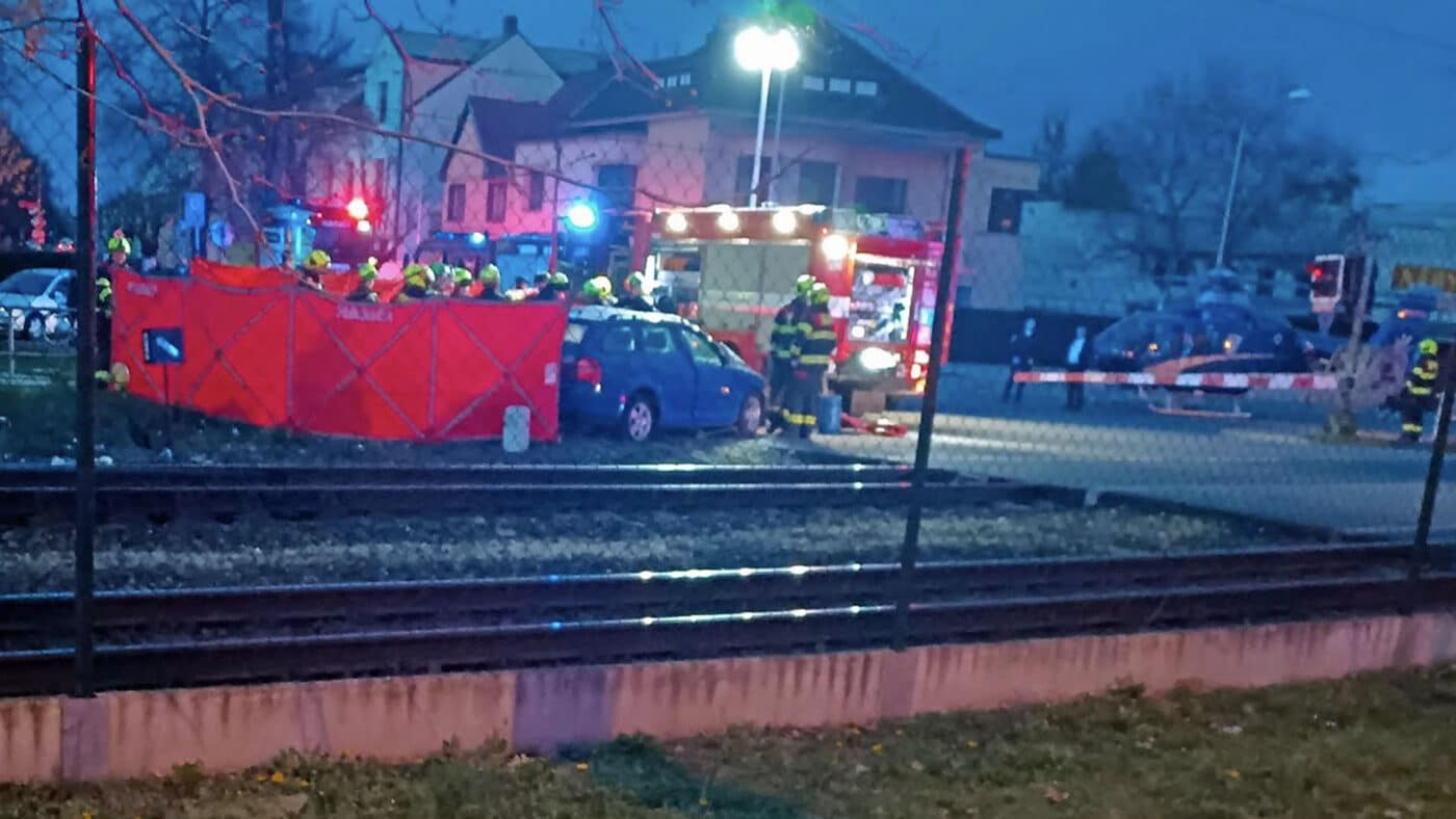 Tragická nehoda v Poděbradech. Foto: Petr Hetich