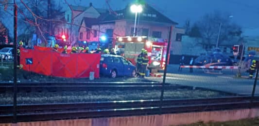 Tragická nehoda v Poděbradech. Foto: Petr Hetich