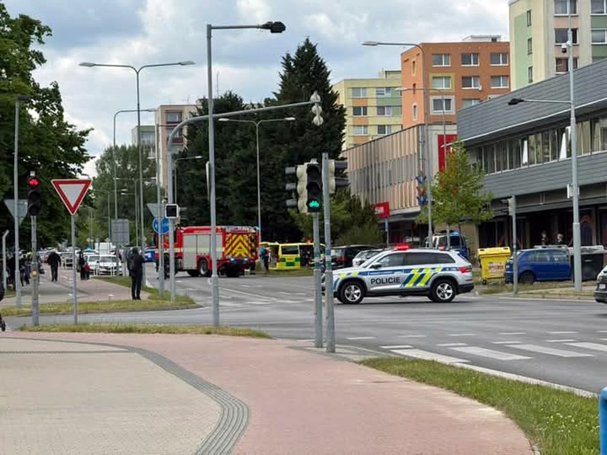 Nehoda uzavřela část ulice U Stadionu v Mladé Boleslavi.