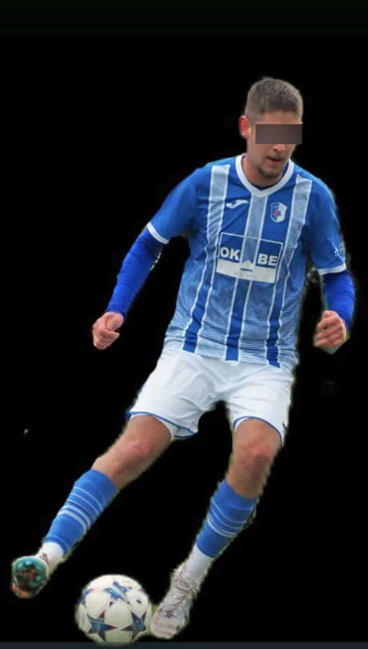 Fotbalista Filip Augustýn. Foto: FK Čechie Dubeč 