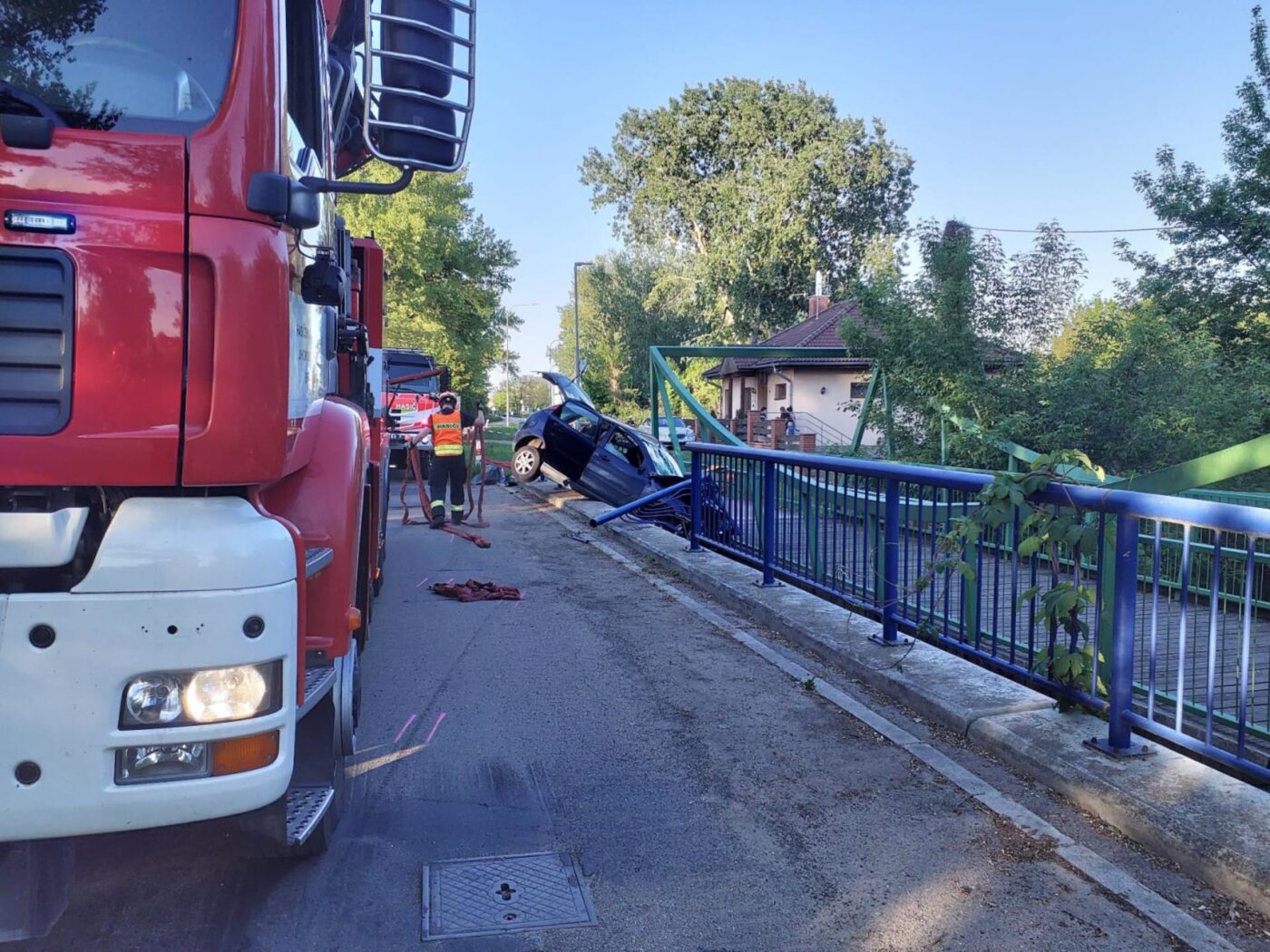 Vážná nehoda na Hodonínsku. Foto: HZS