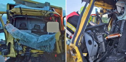 Vážná nehoda v Teplicích. Foto: HZS