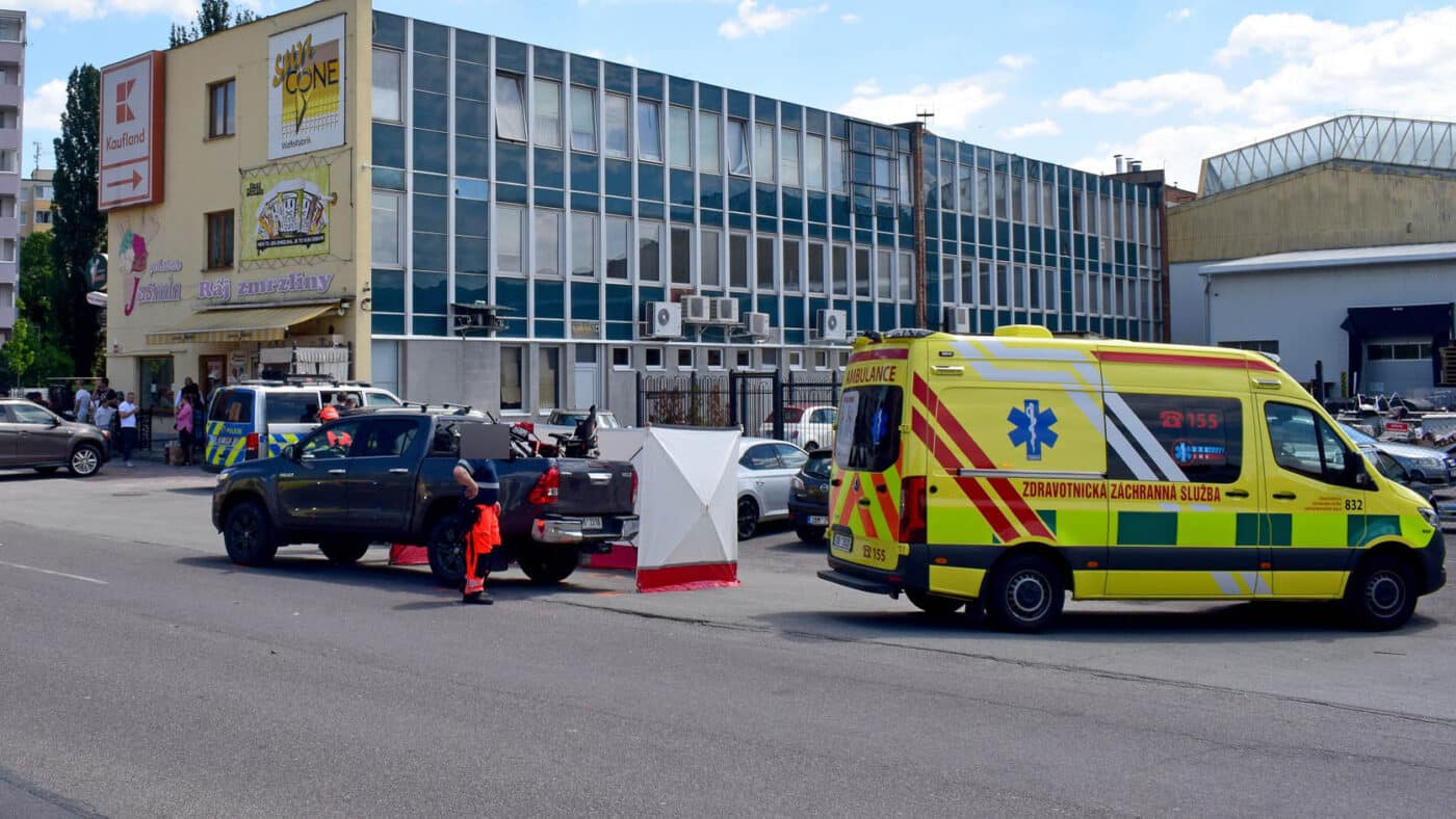 Tragická nehoda ve Znojmě. Foto: Znojemský týden