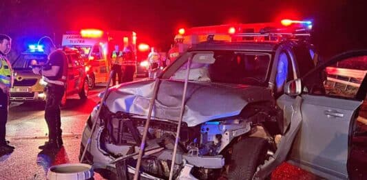 Tragická nehoda na dálnici D11. Foto: HZS