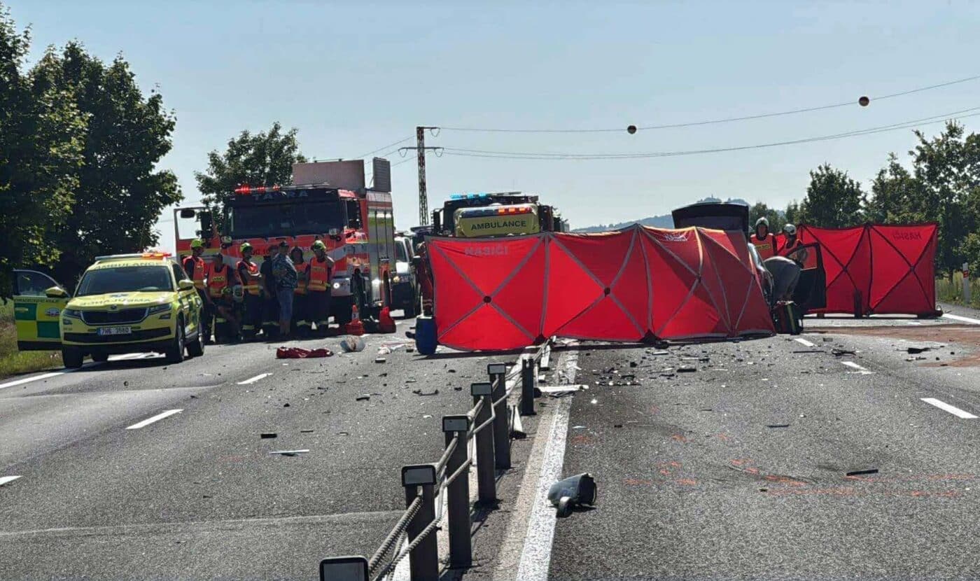 Tragická nehoda u Jičína.