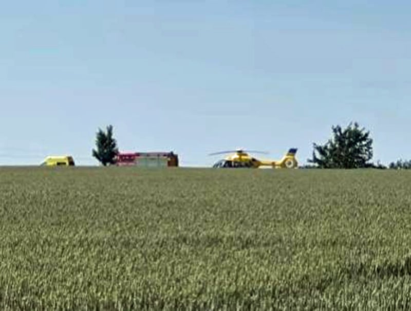 Tragická nehoda u Jičína. Foto: HZS