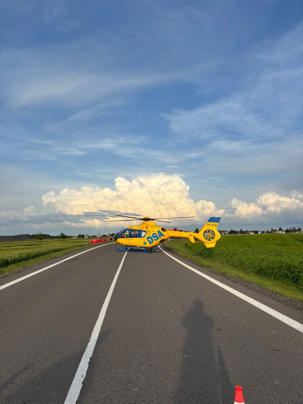 Tragická nehoda u Nového Strašecí. Foto: HZS