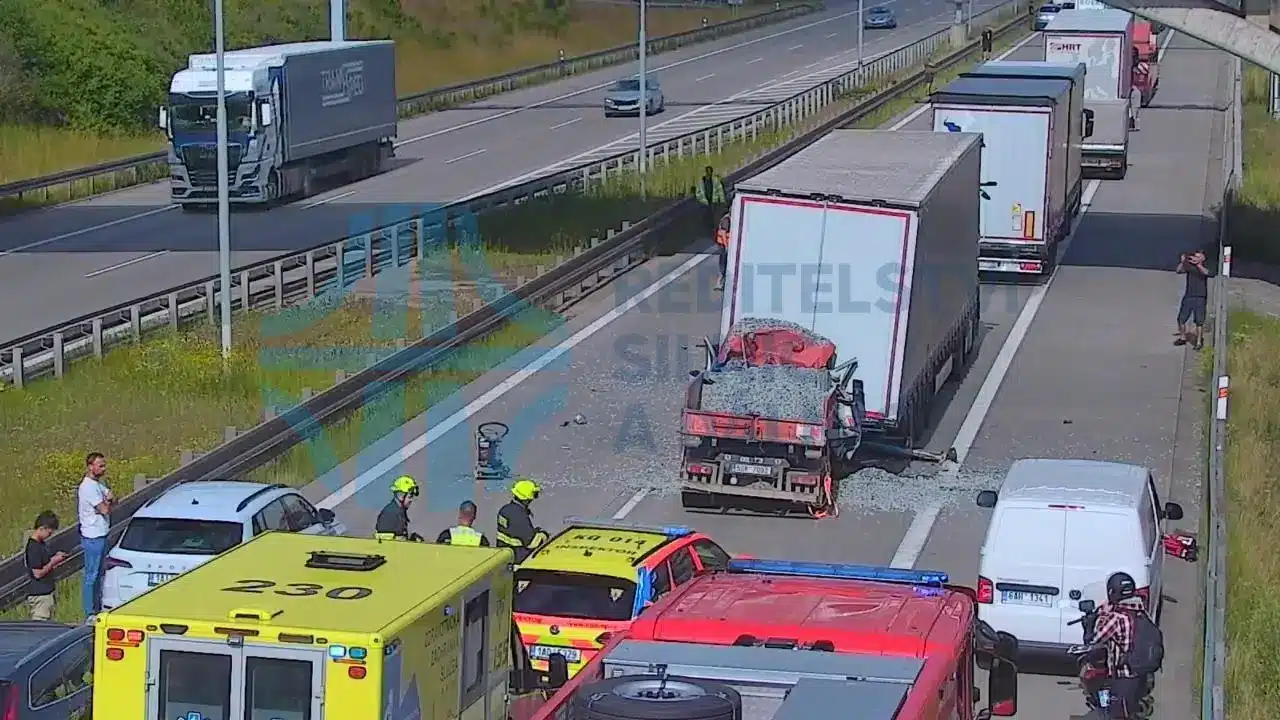 Tragická nehoda na Pražském okruhu.