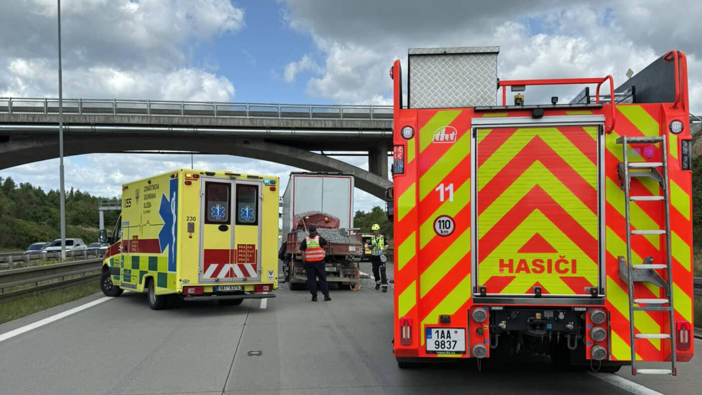 Tragická nehoda na Pražském okruhu.