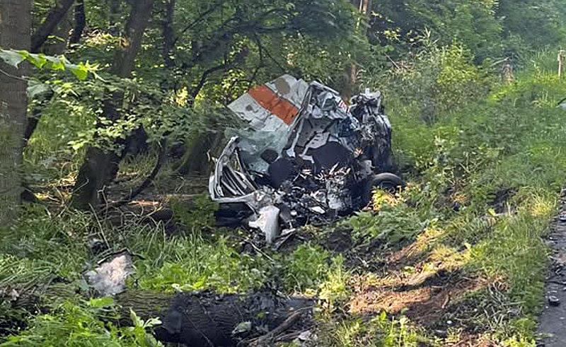 Tragická nehoda mezi Kopčany a Adamovem.