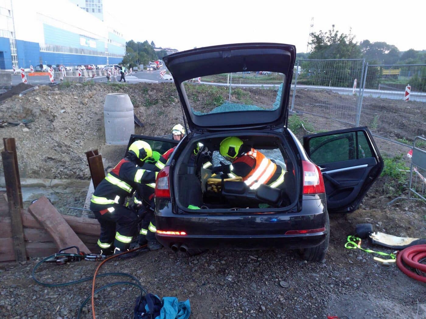 Tragická nehoda v České Třebové. Foto: HZS