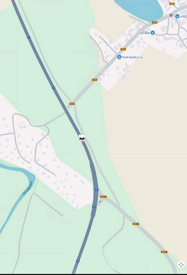 Tragická nehoda mezi Slatiňany a Nasavrky. Foto: JSDH