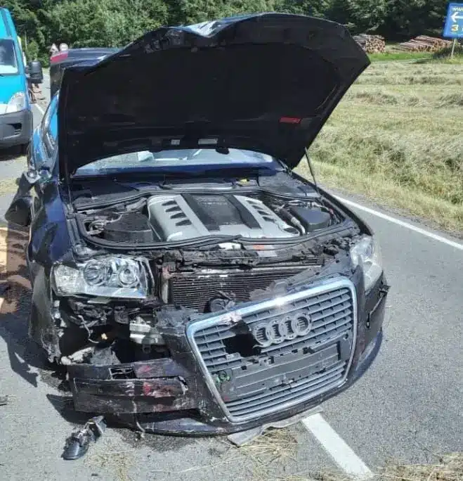 Tragická nehoda v České Třebové. Foto: HZS