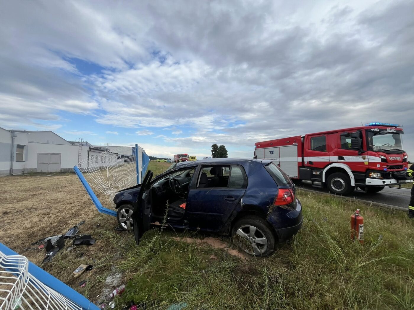 Nehoda u Bělé pod Bezdězem. Foto: HZS