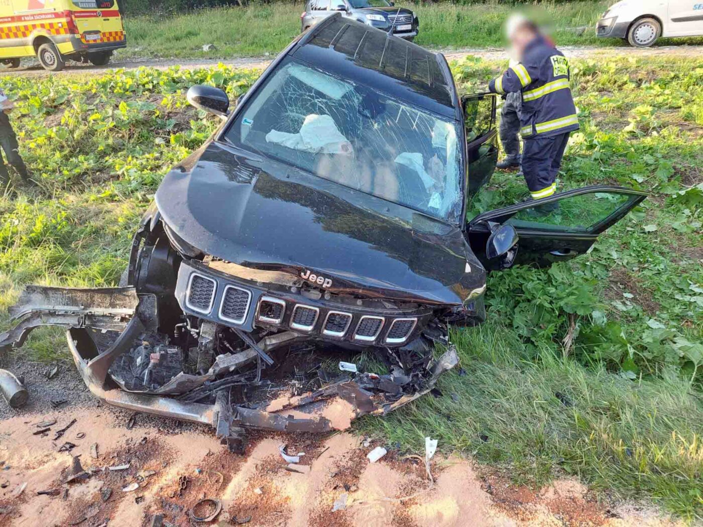 Vážná nehoda u Oravské Lesné.