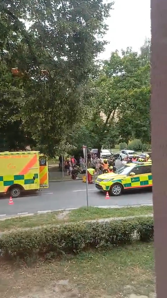 VIDEO: Záchranáři zasahovali u Kotvy v Ostravě Zábřehu. Autor: Charlito Balek