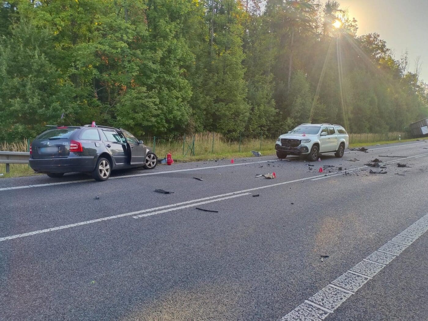 Tragická nehoda u Václavic. Foto: HZS