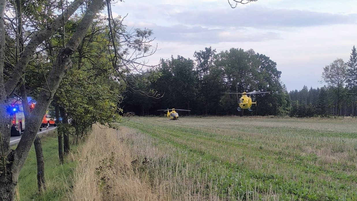 Tragická nehoda u Dvora Králové.